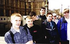 Hanging out in front of Big Ben.
